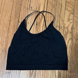 Colsie Black Strappy Bandeau